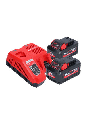 Milwaukee M18 BTP-552 Akku Transferpumpe 18 V 1817 l/h + 2x Akku 5,5 Ah + Ladegerät