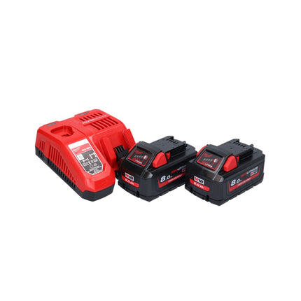 Bomba de trasvase a batería Milwaukee M18 BTP-802 18 V 1817 l/h + 2x batería 8,0 Ah + cargador