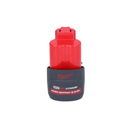 Milwaukee M12 BDC8-251C Akumulatorowa wyciorarka do rur 12 V + 1x akumulator 2,5 Ah + spirala + łyżka - bez ładowarki