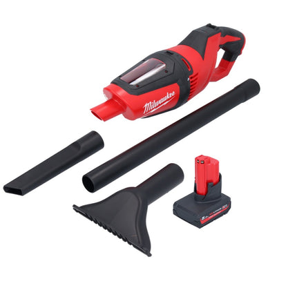 Odkurzacz akumulatorowy Milwaukee M12 HV-501 12 V + 1x akumulator 5,0 Ah - bez ładowarki