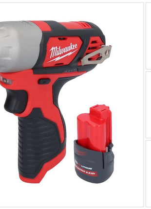 Milwaukee M12 BIW38-251 Clé à choc sans fil 12 V 135 Nm 3/8 + 1x batterie 2,5 Ah - sans chargeur