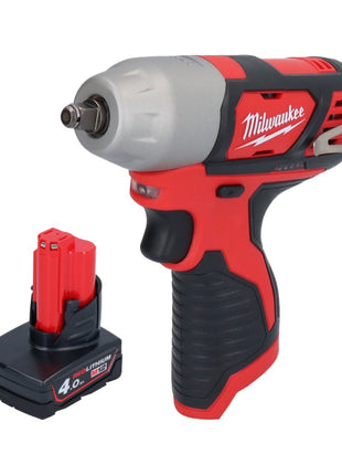 Avvitatore a impulsi a batteria Milwaukee M12 BIW38-401 12 V 135 Nm 3/8" + 1x batteria ricaricabile 4,0 Ah - senza caricabatterie