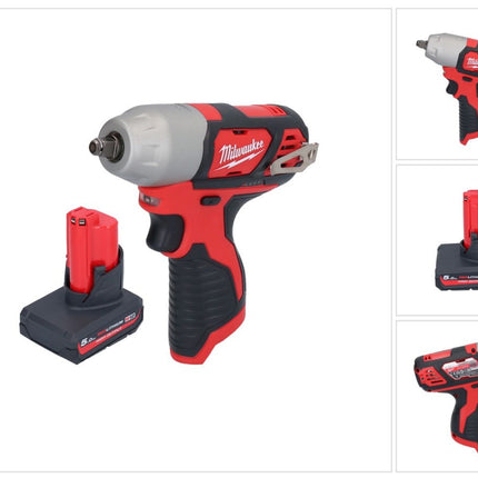 Milwaukee M12 BIW38-501 llave de impacto sin cable 12 V 135 Nm 3/8" + 1x batería recargable 5.0 Ah - sin cargador