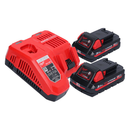 Milwaukee M18 ONEFHX-302X Akumulatorowy młot udarowo-obrotowy 18 V 2,5 J SDS-Plus Brushless + 2x akumulator 3,0 Ah + ładowarka + skrzynka HD