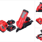 Clavadora a batería Milwaukee M18 FFN-302 18 V 50 - 90 mm sin escobillas + 2x baterías 3,0 Ah + cargador