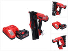 Milwaukee M18 FN16GA-801 Gwoździarka akumulatorowa 18 V 32 - 64 mm bezszczotkowa + 1x akumulator 8,0 Ah + ładowarka