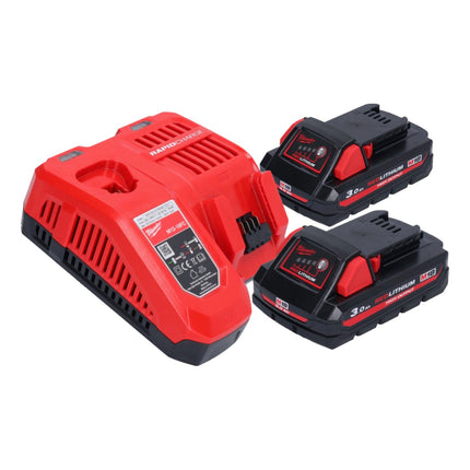 Milwaukee M18 FROP21-302X Akumulatorowa polerka mimośrodowa 18 V 150 mm bezszczotkowa + 2x akumulator 3,0 Ah + ładowarka + pudełko HD