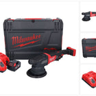 Milwaukee M18 FROP21-501X Akumulatorowa polerka mimośrodowa 18 V 150 mm bezszczotkowa + 1x akumulator 5,0 Ah + ładowarka + pudełko HD