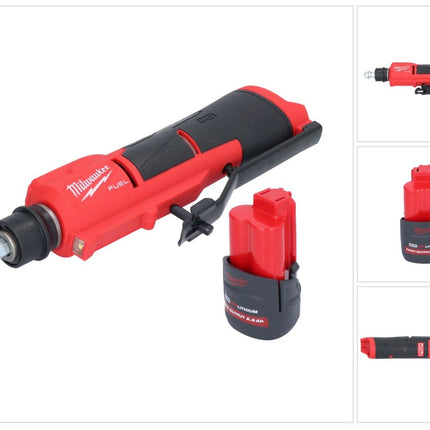 Milwaukee M12 FTB-251 Raschiagomme a batteria 12 V 7/16" Hex Brushless + 1x batteria ricaricabile 2,5 Ah - senza caricabatterie