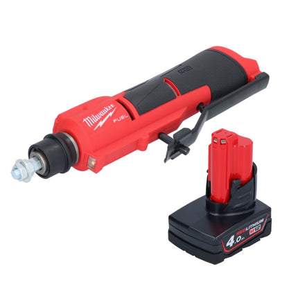 Milwaukee M12 FTB-401 Cordless tyre scraper 12 V 7/16" Hex Brushless +1x battery 4.0 Ah - without charger
