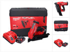 Milwaukee M18 FFN21-301C Gwoździarka akumulatorowa 18 V 50 - 90 mm bezszczotkowa + 1x akumulator 3,0 Ah + ładowarka + walizka