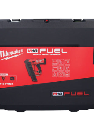 Milwaukee M18 FFN21-501C Gwoździarka akumulatorowa 18 V 50 - 90 mm bezszczotkowa + 1x akumulator 5,0 Ah + walizka - bez ładowarki