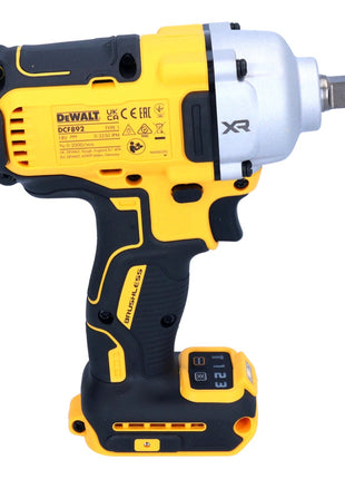 DeWalt DCF 892 E2 cordless impact wrench 18 V 812 Nm 1/2" brushless + 2x Powerstack battery 1.7 Ah + charger