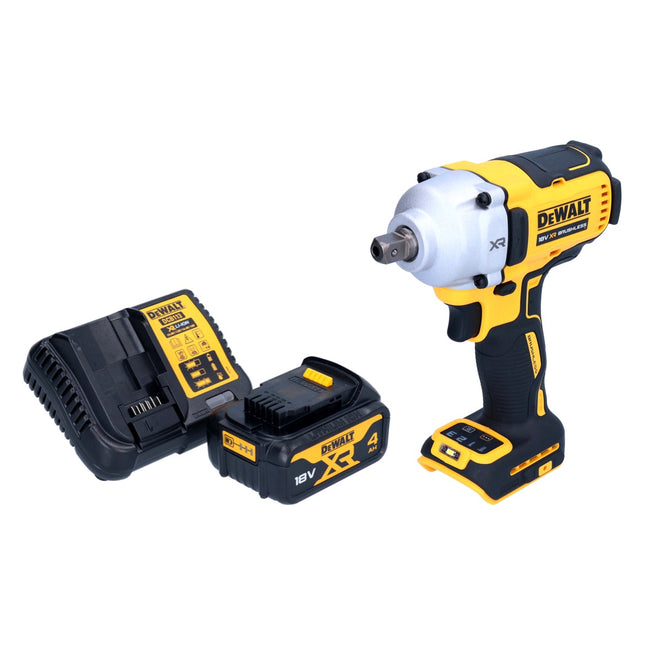 DeWalt DCF 892 M1 Clé à choc sans fil 18 V 812 Nm 1/2" Brushless + 1x batterie 4,0 Ah + chargeur