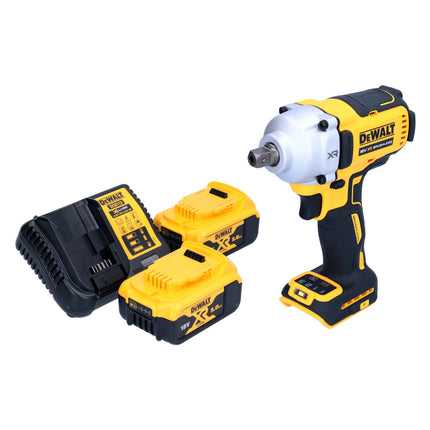 Akumulatorowy klucz udarowy DeWalt DCF 892 P2 18 V 812 Nm 1/2" bezszczotkowy + 2x akumulator 5,0 Ah + ładowarka