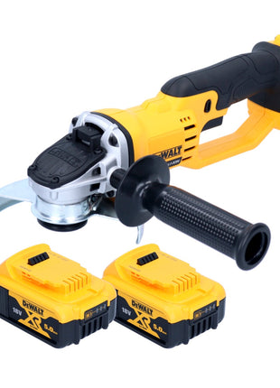 Smerigliatrice angolare a batteria DeWalt DCG 412 18 V 125 mm + 2x batteria 5,0 Ah - senza caricabatterie