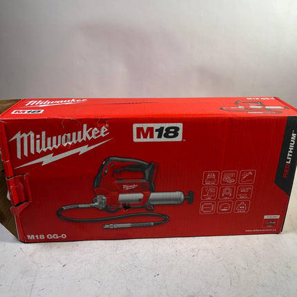 Milwaukee M18 GG-0 18 V Li-Ion Cordless Grease Gun - sin batería, sin cargador