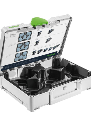 Festool SYS-STF-80x133/D125/Delta Systainer Organisateur de ponçage ( 576781 ) pour ponceuses Delta Ponceuses excentriques Ponceuses vibrantes Disques de ponçage