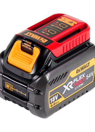 Sierra circular a batería DeWalt DCS 579 NT 54 V FlexVolt 190 mm sin escobillas + 1x batería 6,0 Ah + TSTAK - sin cargador