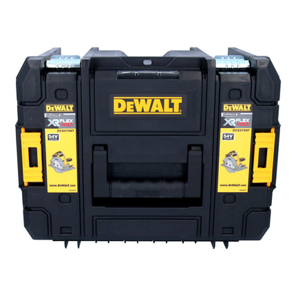 DeWalt DCS 579 NT Scie circulaire à main sans fil 54 V FlexVolt 190 mm Brushless + 1x batterie 6,0 Ah + TSTAK - sans chargeur
