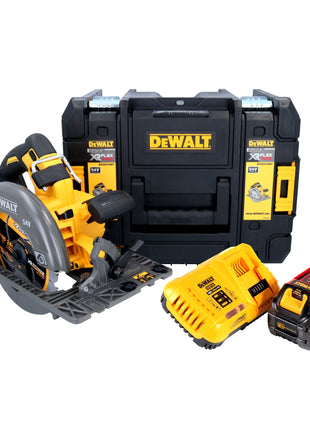 DeWalt DCS 579 T1T Cordless circular saw 54 V FlexVolt 190 mm brushless + 1x rechargeable battery 6.0 Ah + charger + TSTAK