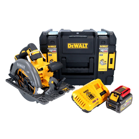 DeWalt DCS 579 T1T Akumulatorowa pilarka tarczowa 54 V FlexVolt 190 mm bezszczotkowa + 1x akumulator 6,0 Ah + ładowarka + TSTAK