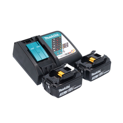 Makita DUC 150 RF201 Akumulatorowa pilarka łańcuchowa 18 V 15 cm bezszczotkowa + 2x akumulator 3,0 Ah + ładowarka