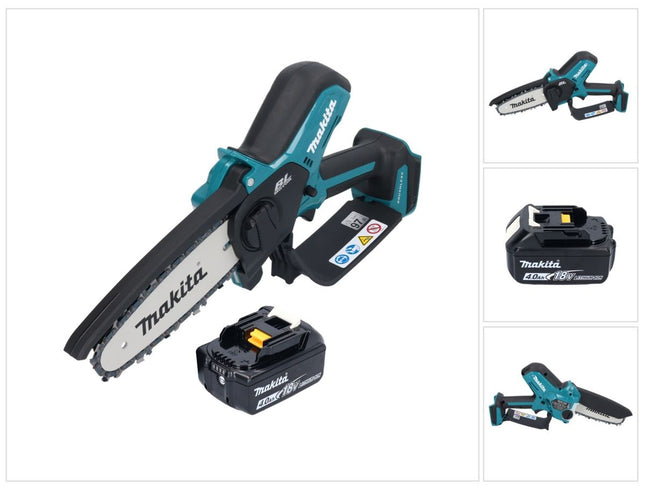 Makita DUC 150 M01 Akumulatorowa pilarka łańcuchowa 18 V 15 cm bezszczotkowa + 1x akumulator 4,0 Ah - bez ładowarki