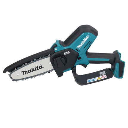 Makita DUC 150 RT201 Motosierra sin cable 18 V 15 cm sin escobillas + 2x batería 5,0 Ah + cargador