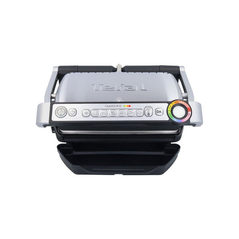 Tefal Optigrill+ GC712D34 Contact grill 2000 Watt 80 - 250 °C silver / black