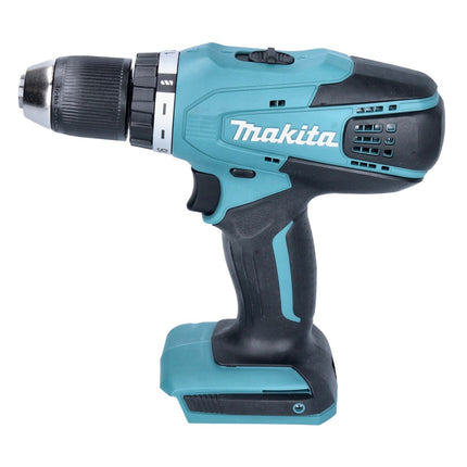 Taladro atornillador inalámbrico Makita DF 457 DWEX2 18 V 42 Nm Serie G + 2 baterías 1,5 Ah + cargador + set de accesorios 70 piezas + maletín