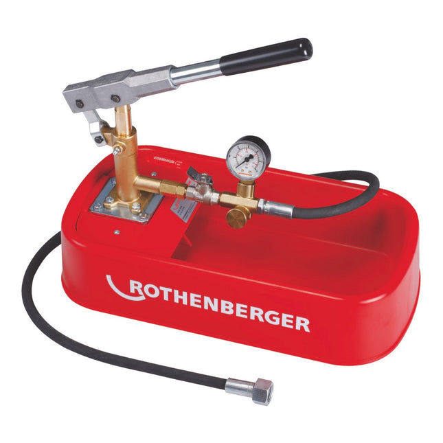 Rothenberger RP30 Pruefpumpe manuell 0 30 bar 20 ml Hub 61130  0 - toolbrothers