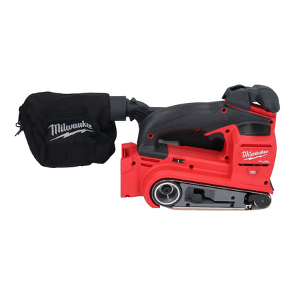 Lijadora de banda sin cable Milwaukee M18 FBTS75-502 18 V 75 x 457 mm sin escobillas + 2x batería 5.0 Ah + cargador