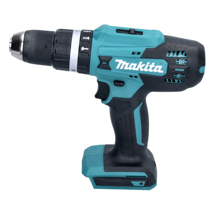 Makita HP 488 D011 Perceuse-visseuse à percussion sans fil 18 V 42 Nm série G + 2x batterie 1,5 Ah + chargeur + 31 pcs. jeu d'embouts + Coffret