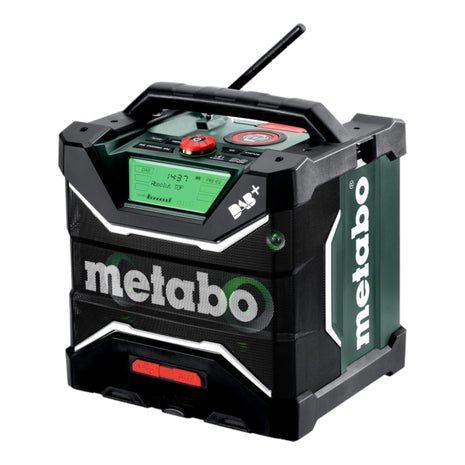 Metabo RC 12 18 32 W BT DAB+ cordless construction site radio 12 - 18 V IP 54 ( 600779850 ) - without battery, without charger