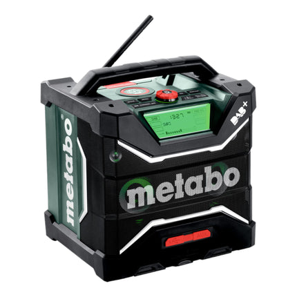 Metabo RC 12 18 32 W BT DAB+ bezprzewodowy radiotelefon budowlany 12 - 18 V IP 54 ( 600779850 ) - bez akumulatora, bez ładowarki