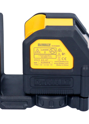 DeWalt DCE 088 D1R láser de línea a batería 12 V rojo + 1x batería 2,0 Ah + cargador + TSTAK