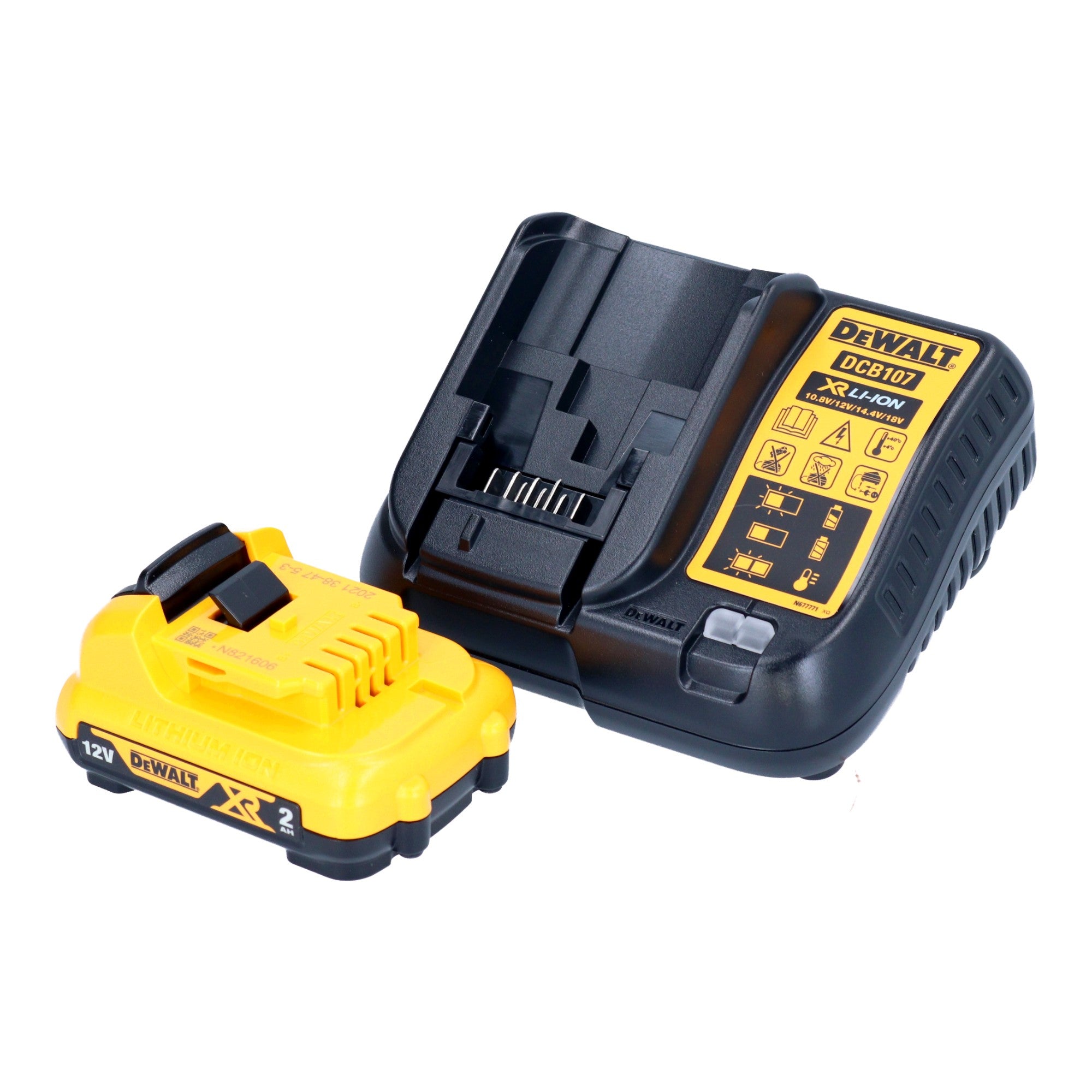 DeWalt DCE 088 D1R Akku Linienlaser 12 V rot 1x Akku 2 0 Ah Ladegeraet TSTAK 4 - toolbrothers
