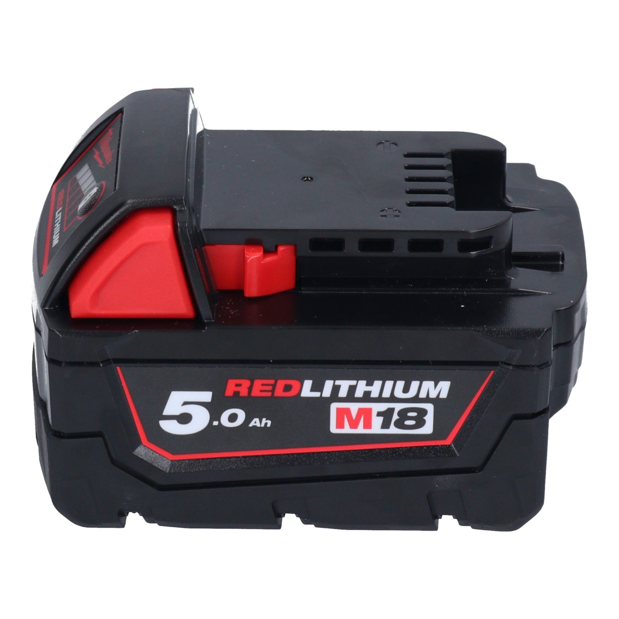 Milwaukee M18 FSAGF125XPDB 501X Akku Flachkopf Winkelschleifer 18 V 125 mm Brushless 1x Akku 5 0 Ah HD Box ohne Ladegeraet 3 - toolbrothers