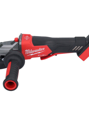 Amoladora angular de cabeza plana a batería Milwaukee M18 FSAGF125XPDB-802X 18 V 125 mm sin escobillas + 2x baterías 8,0 Ah + cargador + caja HD