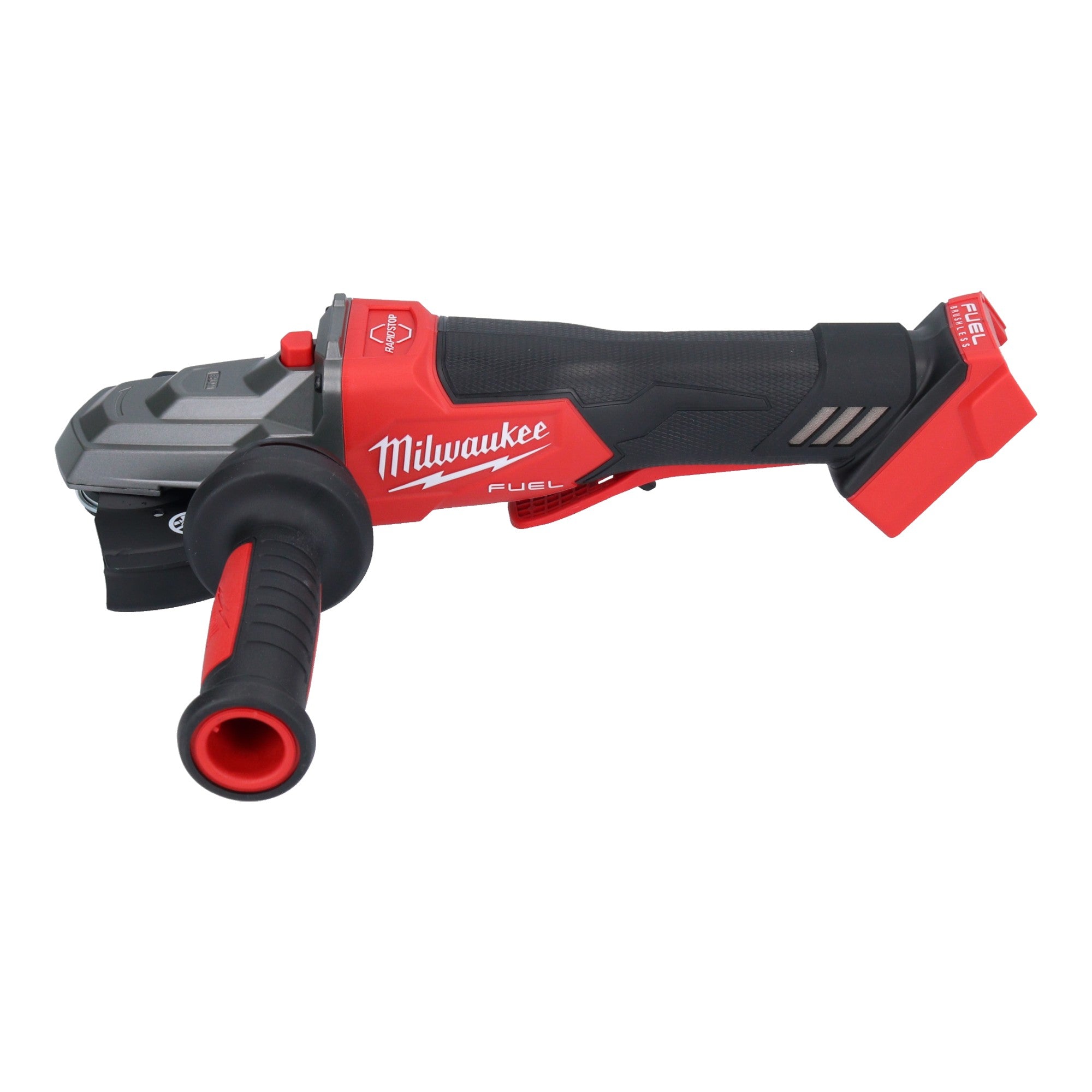 Milwaukee M18 FSAGF125XPDB 802X Akku Flachkopf Winkelschleifer 18 V 125 mm Brushless 2x Akku 8 0 Ah Ladegeraet HD Box 1 - toolbrothers