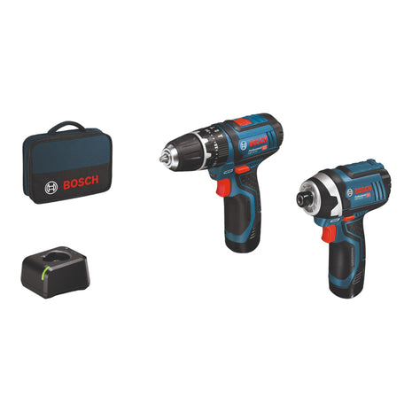 Bosch GSB 12V-15 Professional Perceuse-visseuse à percussion sans fil Solo - sans accesoires, sans Batterie, ni Chargeur ( 06019B6901 )