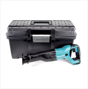 Makita DJR 186 ZK 18 V Li-ion Akku Recipro Säbelsäge Solo im Stanley Koffer - ohne Zubehör, ohne Akku, ohne Ladegerät
