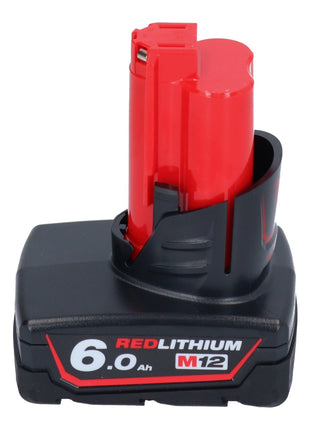 Milwaukee M12 B6 12 V 6,0 Ah / 6000 mAh Li-Ion Einschub Akku ( 4932451395 ) - Toolbrothers