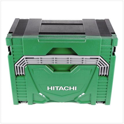 Hitachi DH 18 DBL 18 V Li-Ion Brushless SDS-Plus Akku Bohrhammer im Hitachi System Case HSC Typ 3 + 2x BSL 1850 18 V 5,0 Ah Akku + 1x UC 18YSL3 Ladegerät 14,4 - 18 V - Toolbrothers
