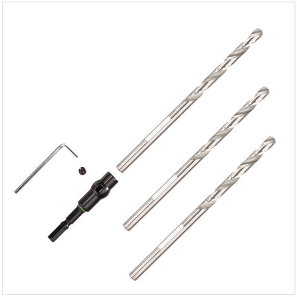 Festool Broca espiral HSS D 3/33 CE/M-Set ( 493421 )