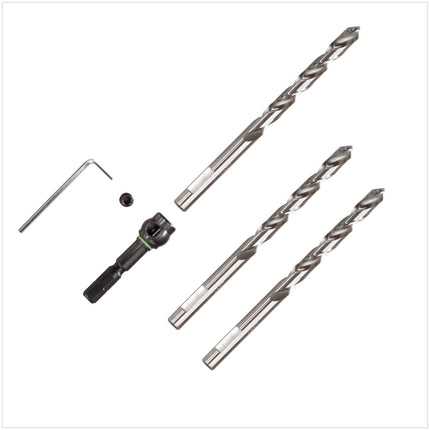 Festool Punta a spirale HSS D 6/57 CE/M-Set ( 493427 )