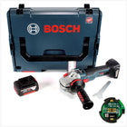 Bosch GWS 18 V-125 SC Professional 125 mm Akku Winkelschleifer in L-Boxx mit GCY 30-4 Connectivity Modul und 1x GBA 5,0 Ah Akku - Toolbrothers