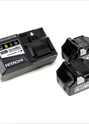 Hitachi WR 18 DBDL2 Brushless Li-Ion Akku Schlagschrauber 18 V im Hitachi Sytem Case mit 2x 6,0 Ah Akku und Ladegerät - Toolbrothers