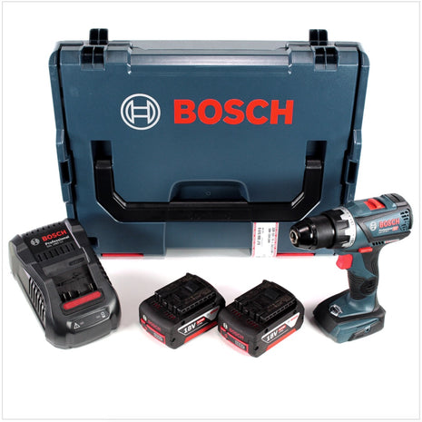 Bosch GSR 18 V-60 C Professional Brushless Li-Ion Akku Bohrschrauber in L-Boxx mit 2x GBA 5,0 Ah Akku und GAL 1880 CV Ladegerät ( 06019G1100 ) - Toolbrothers